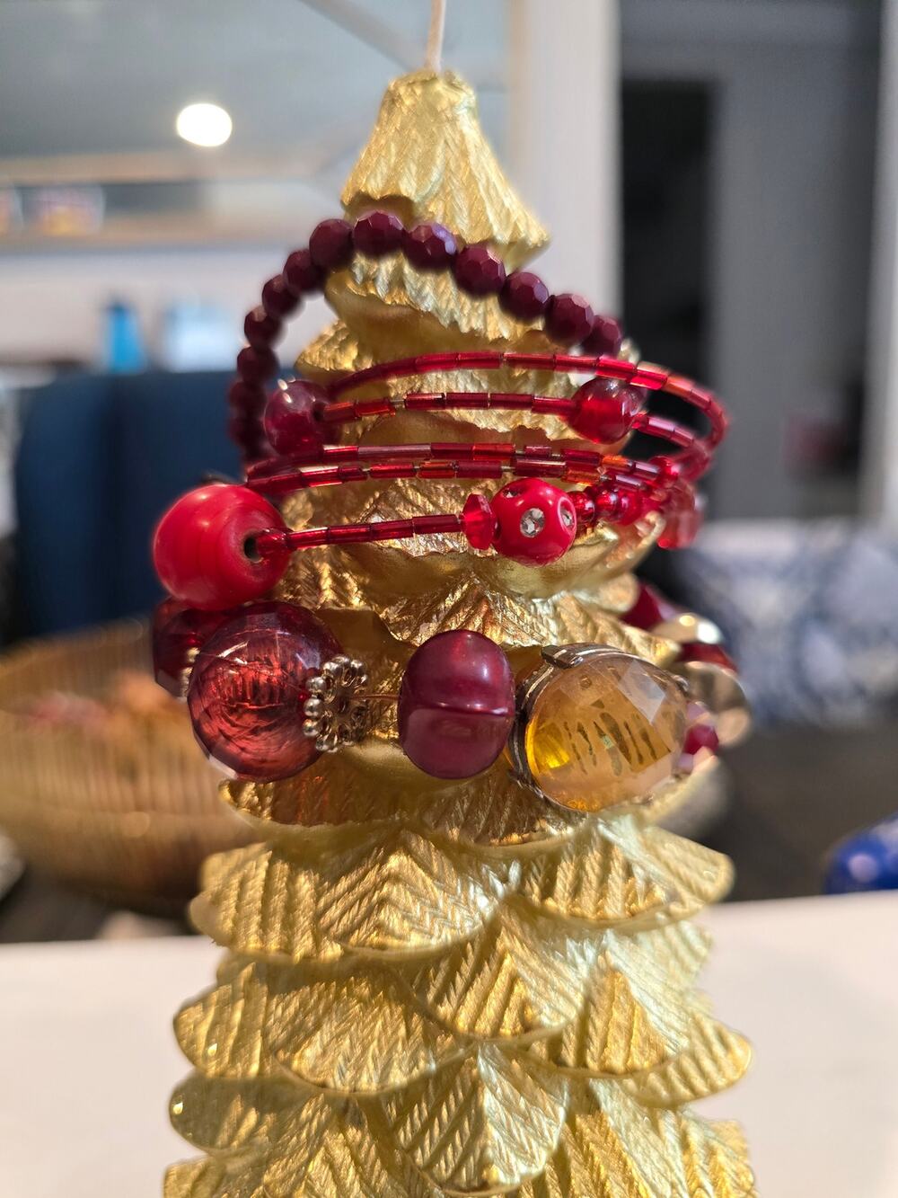 Bulk red bracelets used